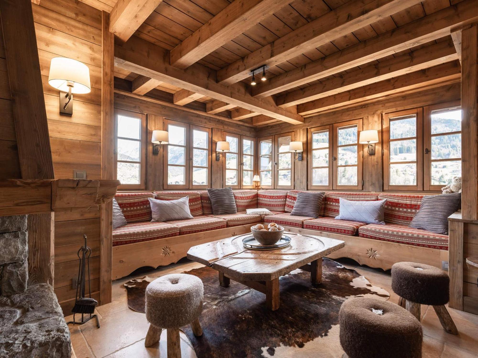 Chalet Pour 8 Avec Cheminee, Proche Des Pistes, Wifi, Garage, Non Fumeur - Fr-1-304-110 La Clusaz Ngoại thất bức ảnh
